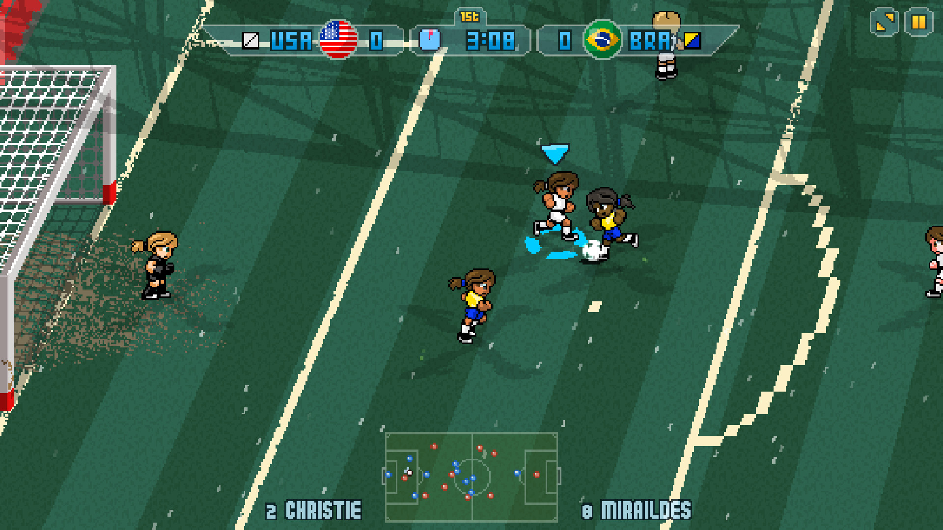 Pixel Cup Soccer 17 screenshot 2