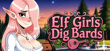 Elf Girls Dig Bards — Steam header