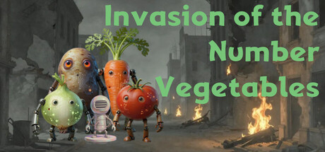 Invasion of the Number Vegetables