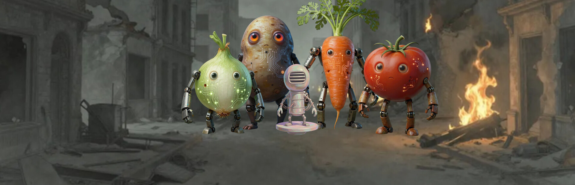 Invasion of the Number Vegetables