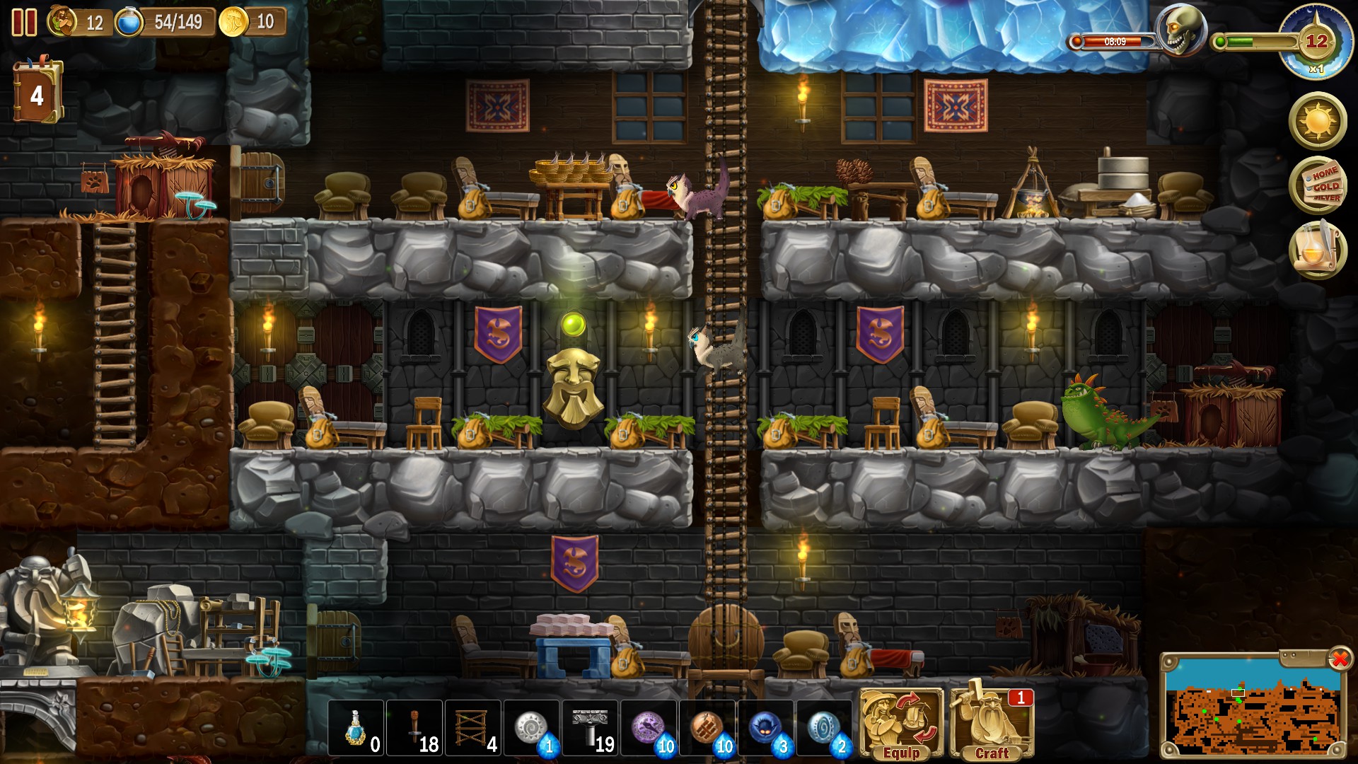 Craft The World - Sisters in Arms screenshot 1