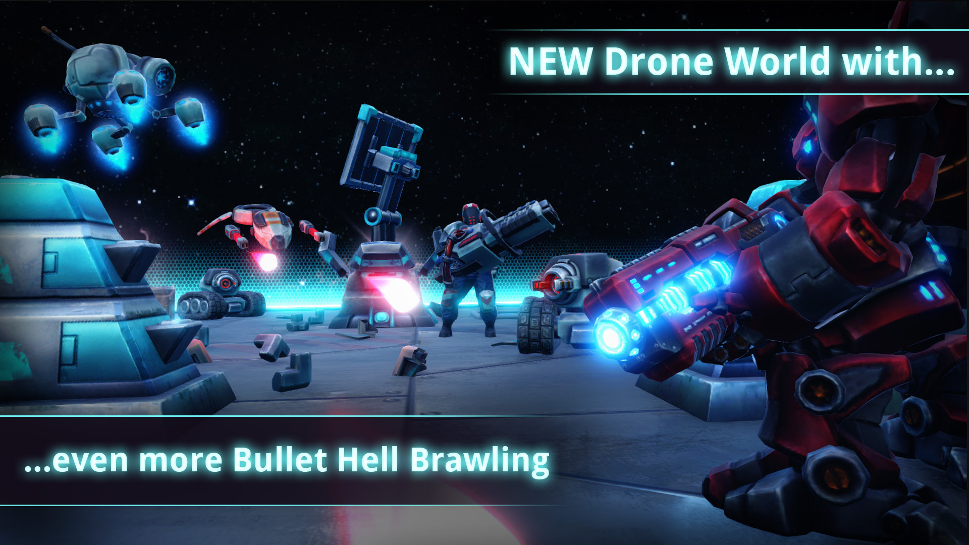 FORCED SHOWDOWN - Drone Invasion screenshot 3