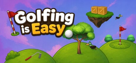 Golfing Is Easy banner