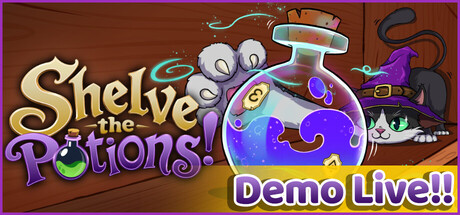 Shelf the Potions! — Steam header