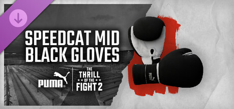 The Thrill Of The Fight 2 - Puma Original Black Gloves