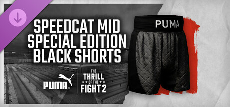 The Thrill Of The Fight 2 - Puma Original Special Edition Black Shorts