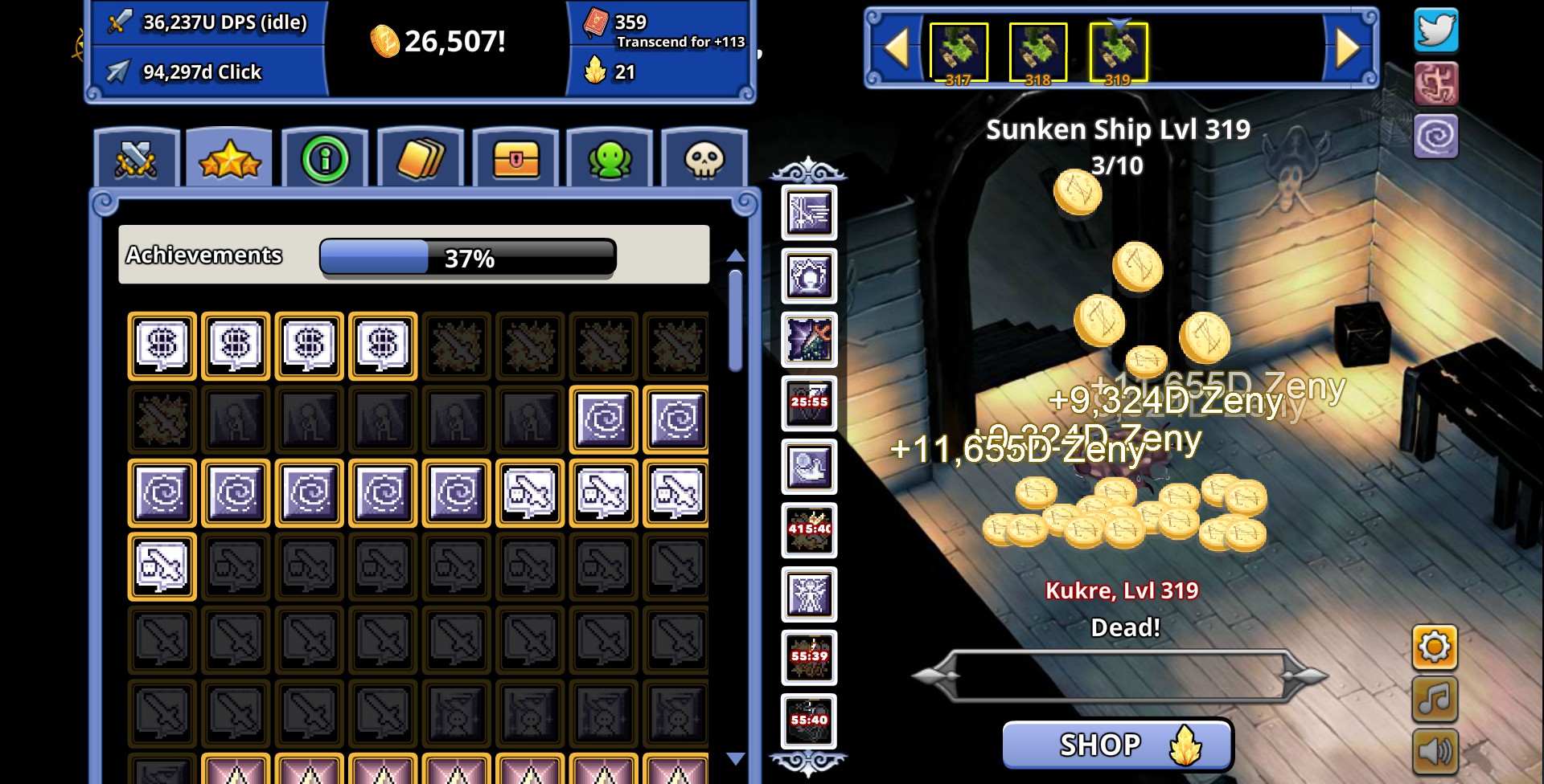 Ragnarok Clicker screenshot 8