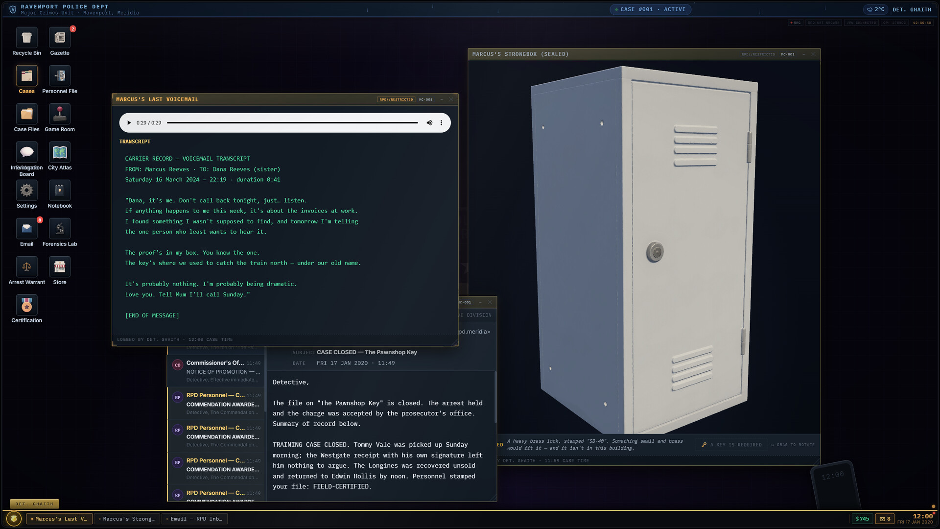 Homicide Desk gameplay screenshot 3