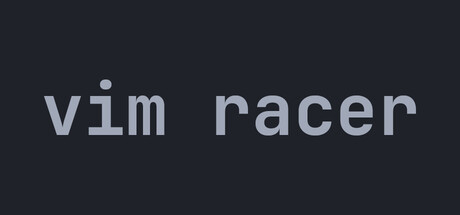 vim racer — Steam header