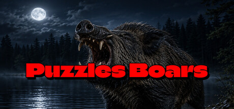 Puzzles Boars — Steam header