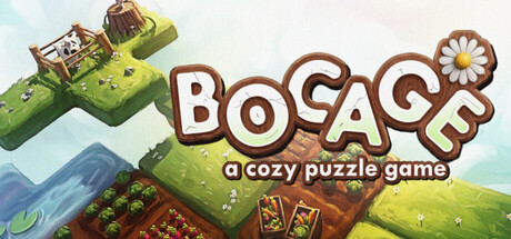 Bocage, a cozy puzzle game — Steam header