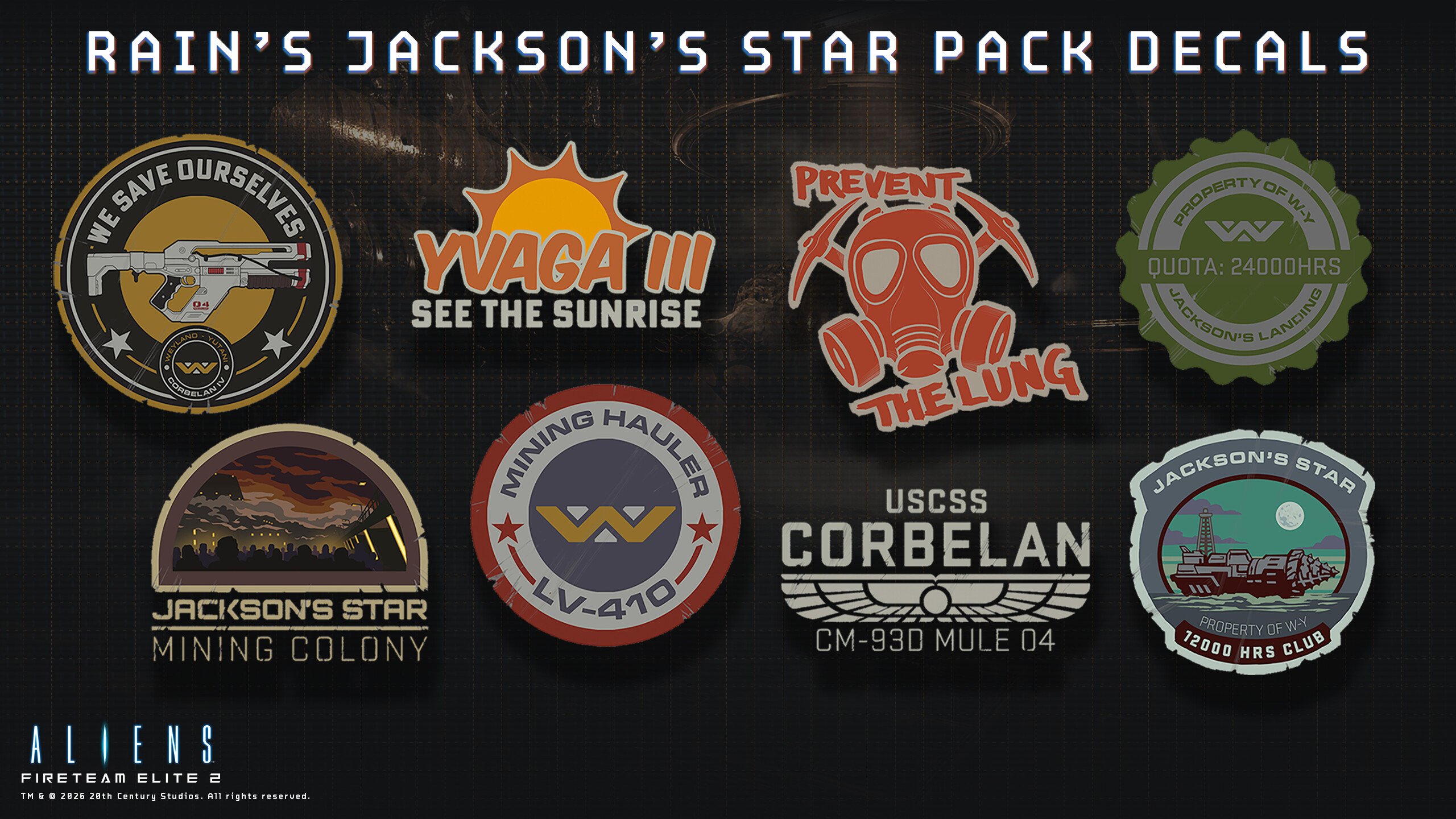 Aliens: Fireteam Elite 2 - Rain's Jackson's Star Pack - image 3