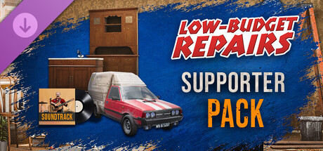 Low-Budget Repairs: Supporter Pack banner