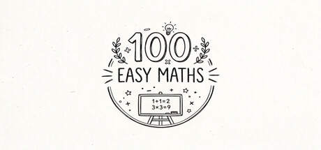 100 Easy Maths — Steam header
