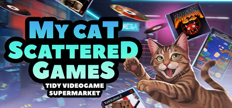 MY CAT SCATTERED GAMES: Tidy Videogame Supermarket