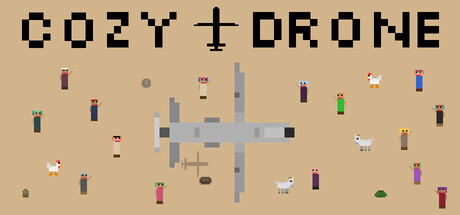 Cozy Drone — Steam header