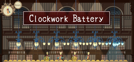 カラクリ電池：Clockwork Battery — Steam header