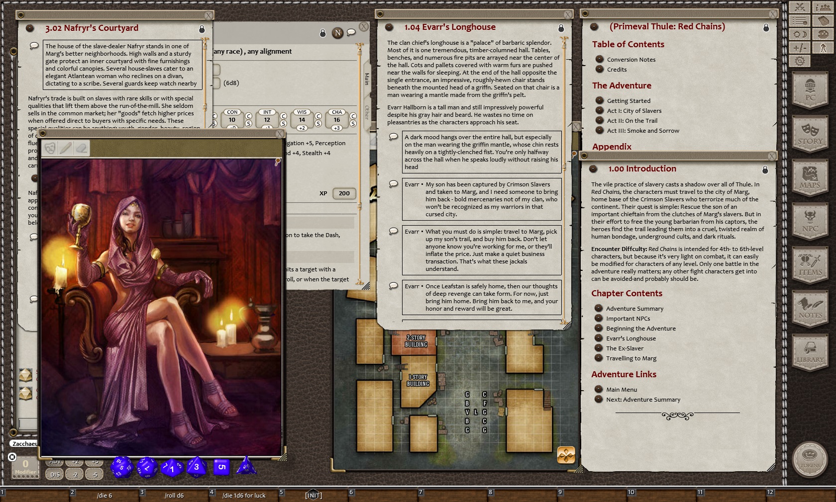 Fantasy Grounds - 5E: Primeval Thule: Red Chains screenshot 4