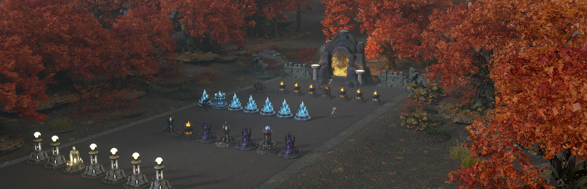 Line Tower Wars