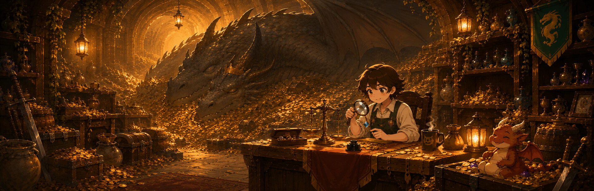 Dragon Hoard Keeper: Treasure Shop Tycoon