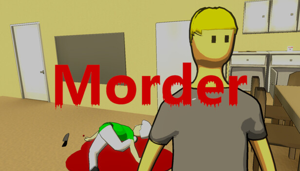 I've spent the past 1.5 years working on Morder, a chaotic social deduction game focused on traps, w logo