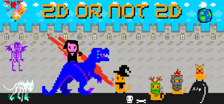 2D Or Not 2D — Steam header