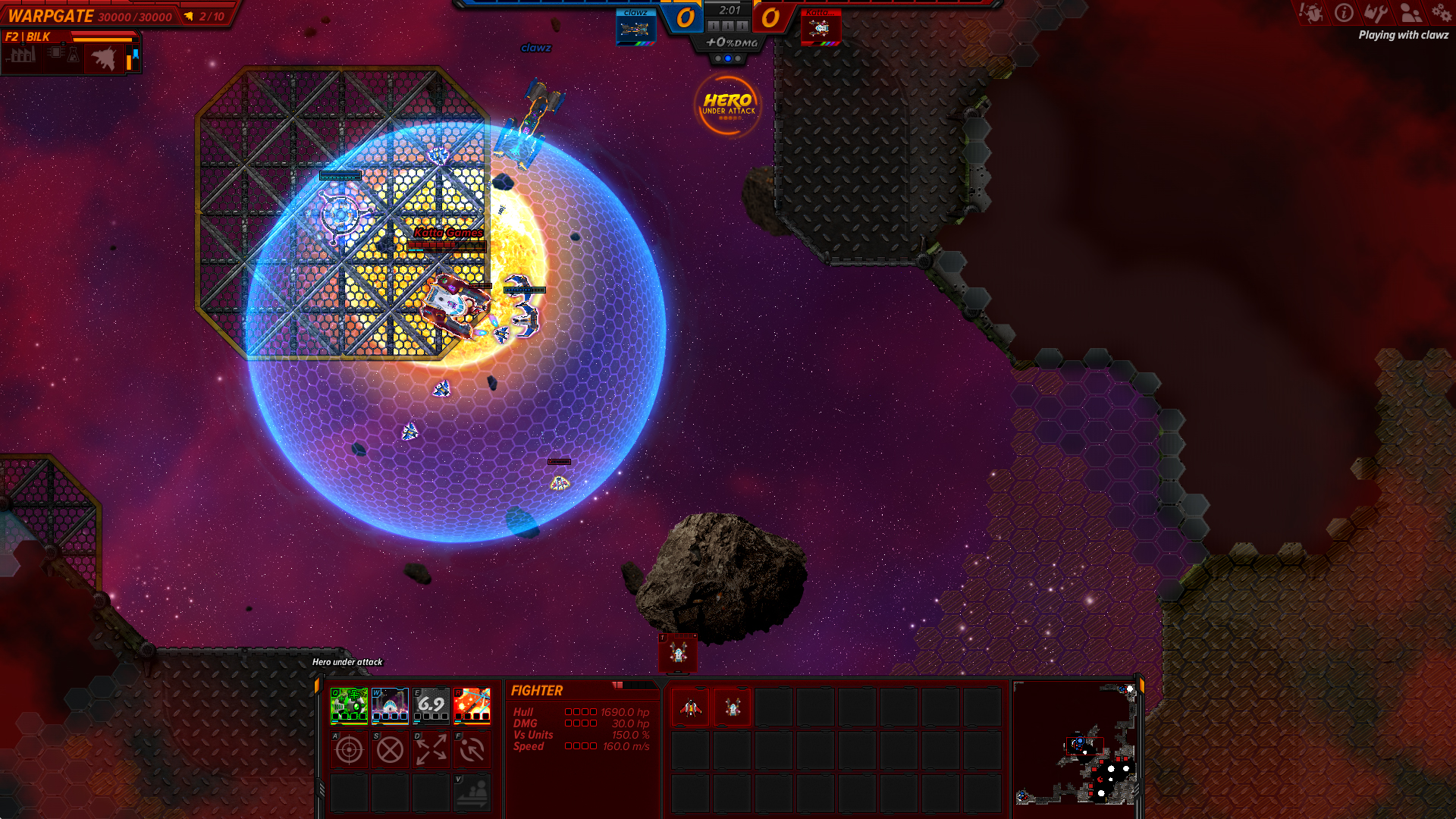 Asteroid Fight screenshot 1