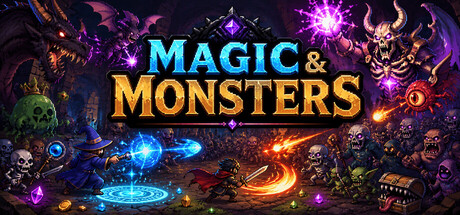 MAGIC & MONSTERS — Steam header