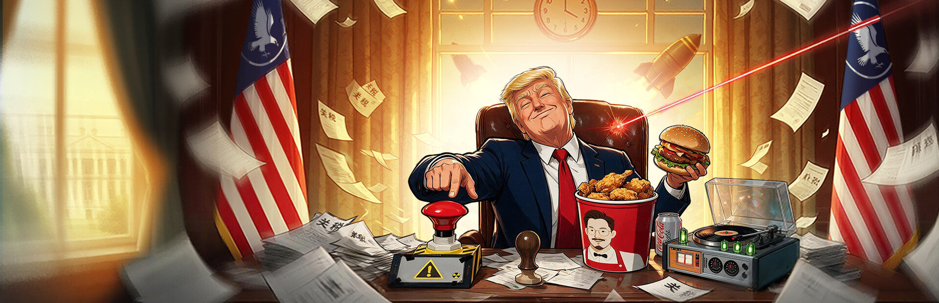 Trump Goes Live!