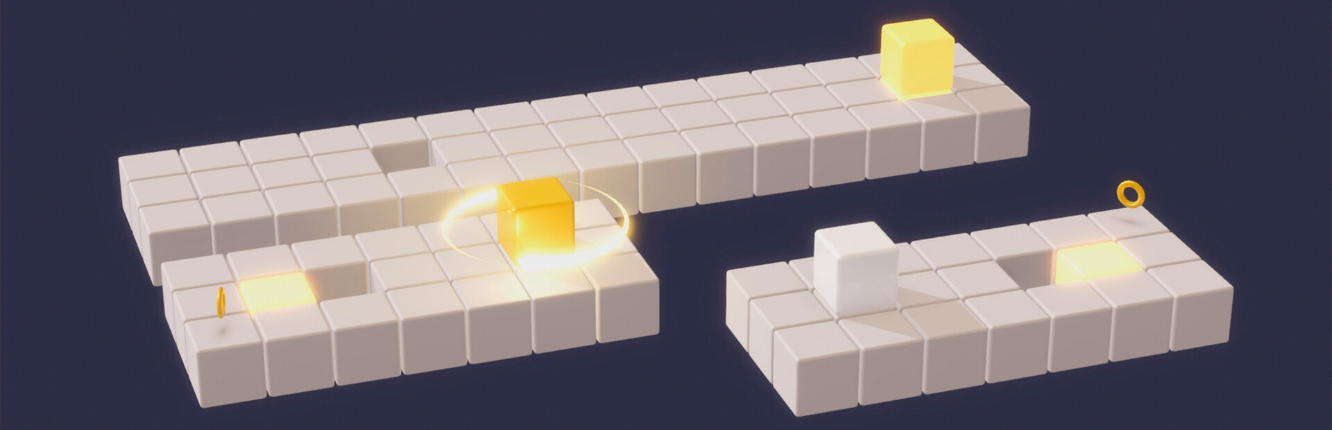 Gold Cubes