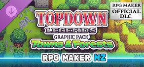 RPG Maker MZ - Topdown Legends Graphic Pack - Towns and Forests