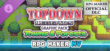 RPG Maker MV - Topdown Legends Graphic Pack - Towns and Forests