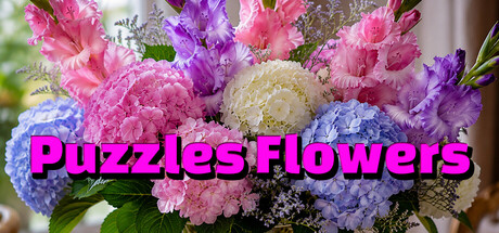 Puzzles Flowers — Steam header