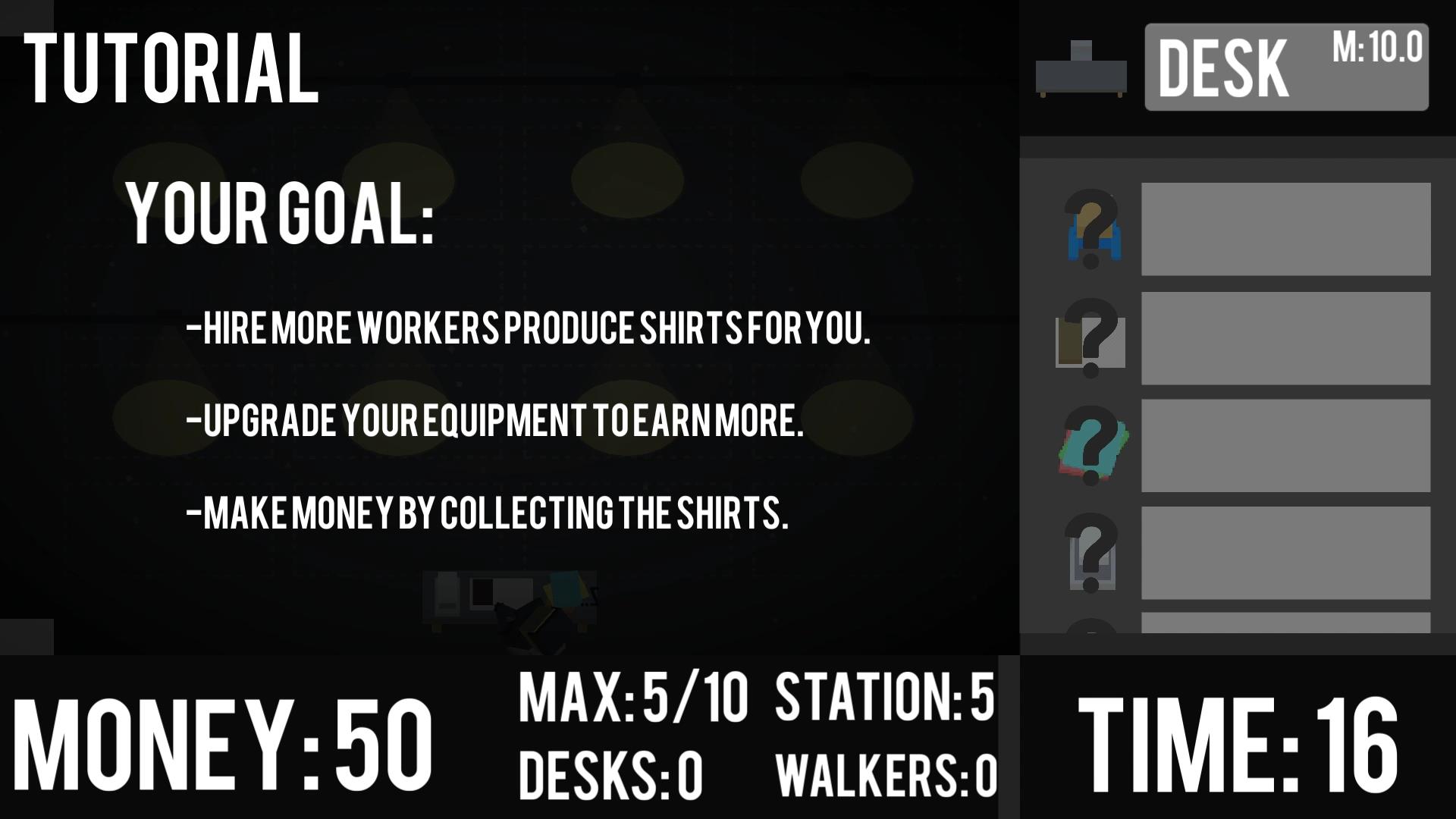SweatShop screenshot 1