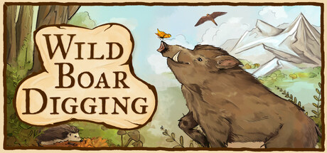 Wild Boar Digging