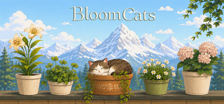 Bloom Cats — Steam header
