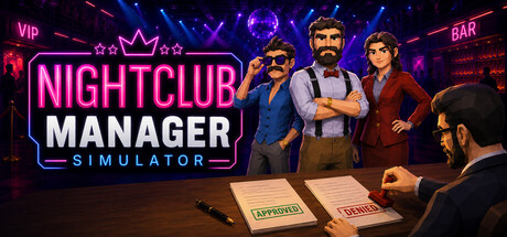 NightClub Manager Simulator — Steam header