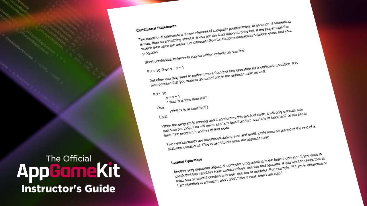 AppGameKit classic - Educational Materials Pack screenshot 5