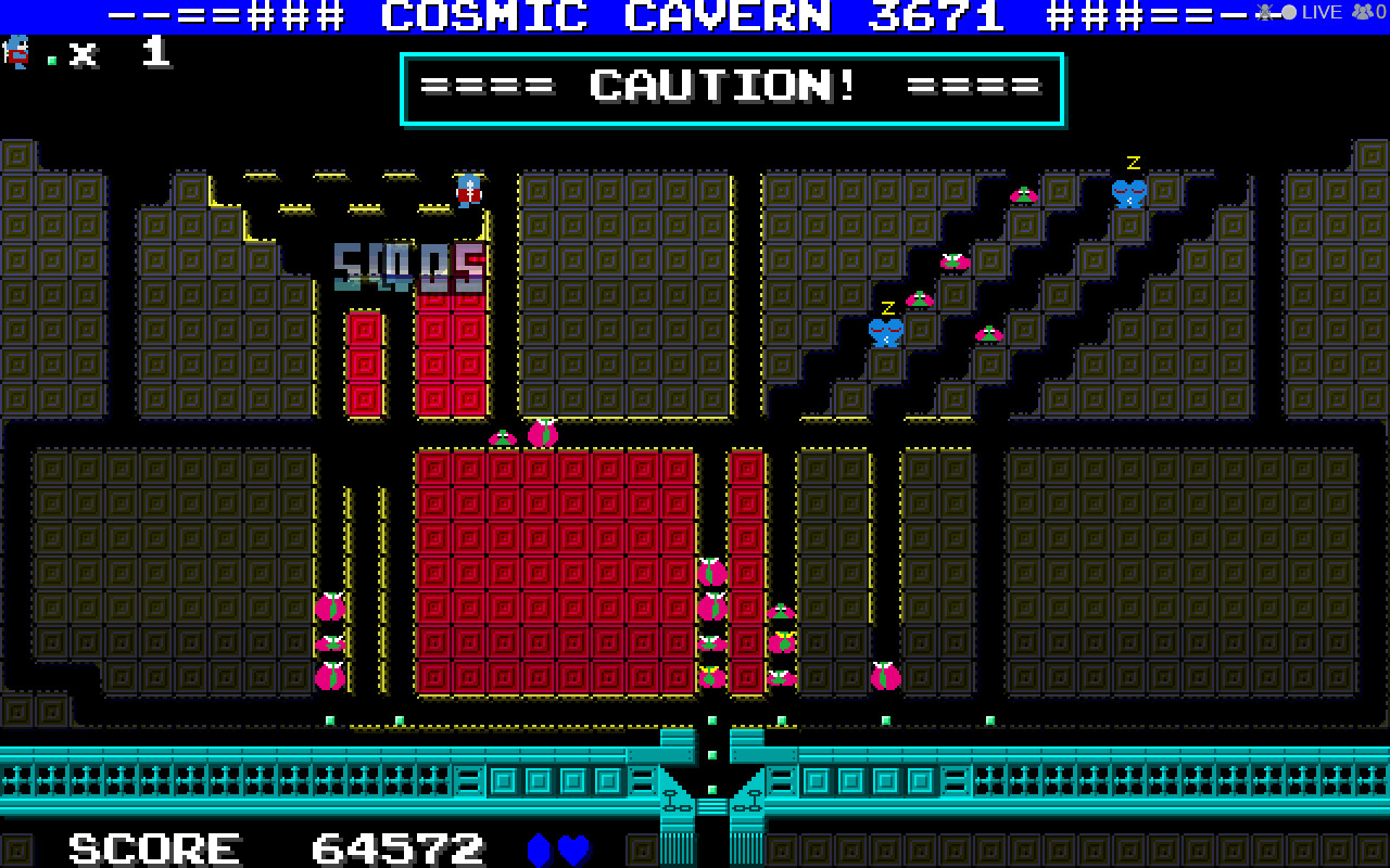 Cosmic Cavern 3671　　宇宙最大の地底最大の作戦 screenshot 2