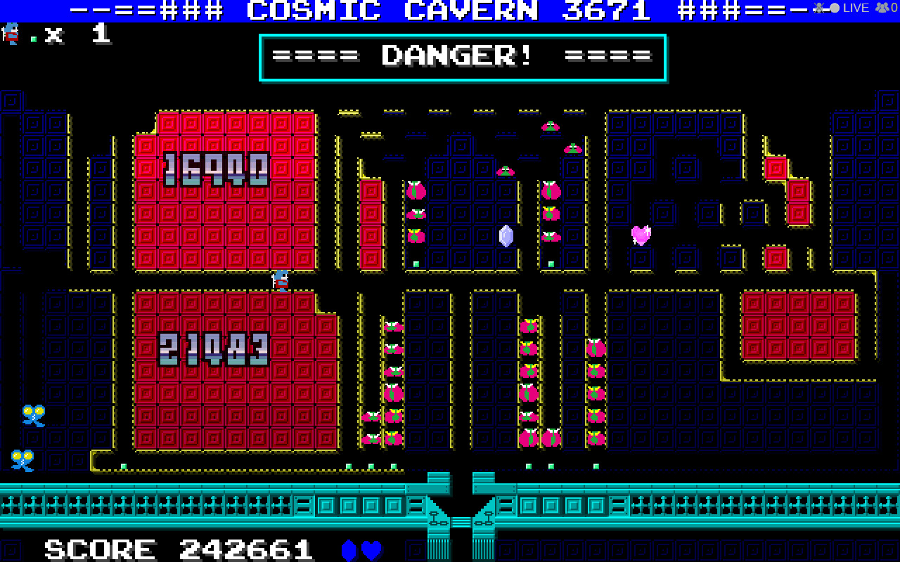 Cosmic Cavern 3671　　宇宙最大の地底最大の作戦 screenshot 1