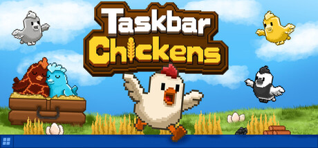 Taskbar Chickens — Steam header