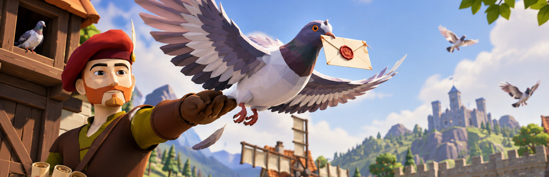 Feathered Fortune: Medieval Post Simulator Demo