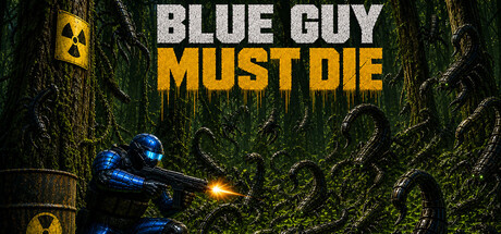 Blue Guy Must Die — Steam header