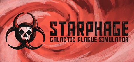 STARPHAGE: Galactic Plague Simulator — Steam header