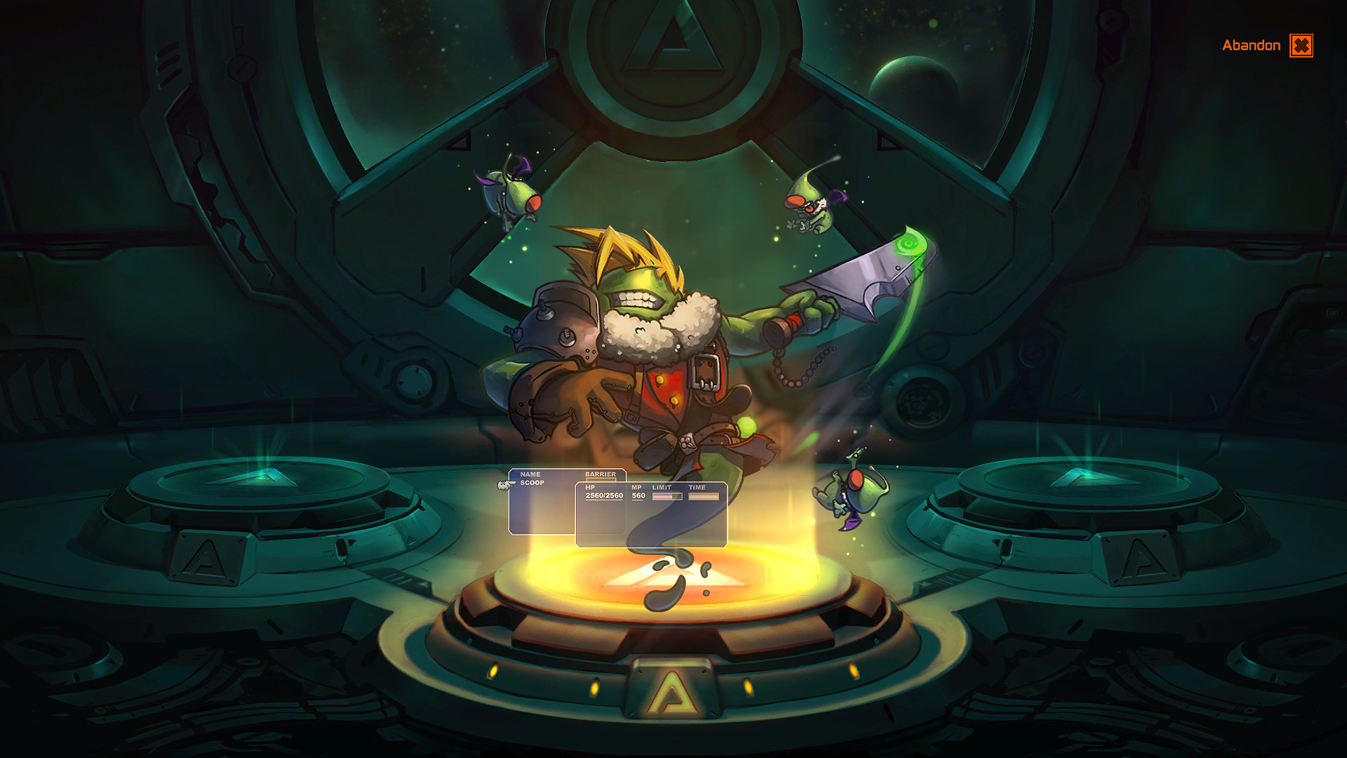 Awesomenauts - Bravely Scoop IV: Eternal Fantasy Skin screenshot 1