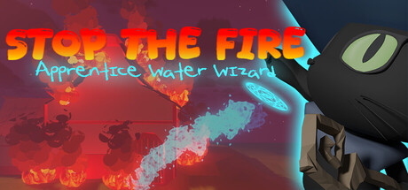 Stop The Fire: Apprentice Water Wizard — Steam header