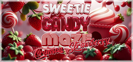 Sweetie Candy Maze: Crimson Strawberry