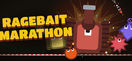 Ragebait Marathon — Steam header