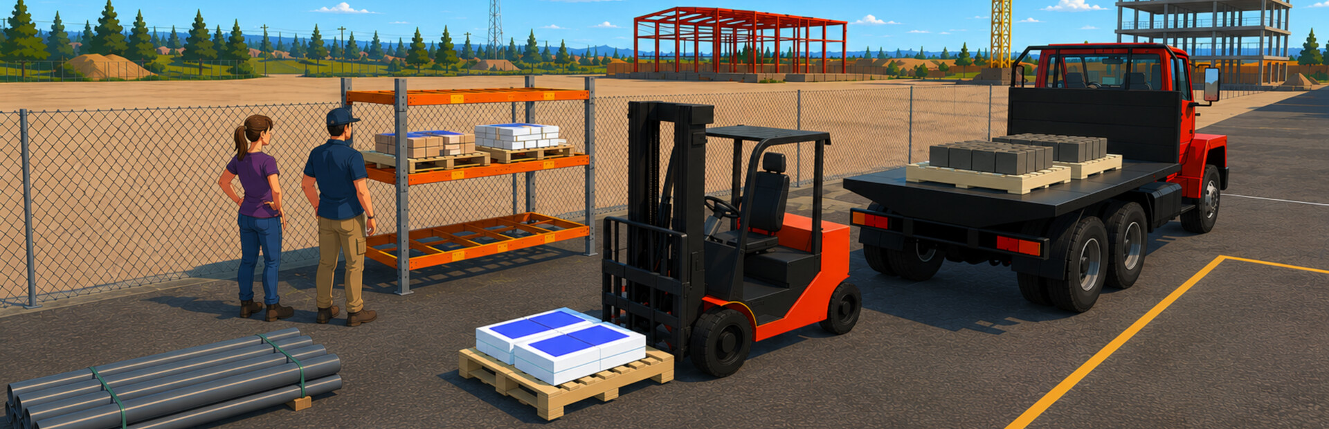 Supply Yard Simulator