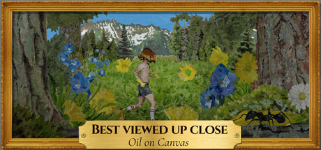 Best Viewed Up Close: Oil on Canvas — Steam header